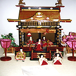 雛人形御殿の修理画像